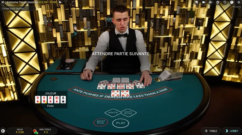 Le poker 
